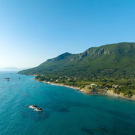 Villa Angela Agios Matthaios  Luaran gambar